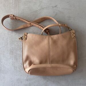 Soft neutral crossbody bag by HOBO.